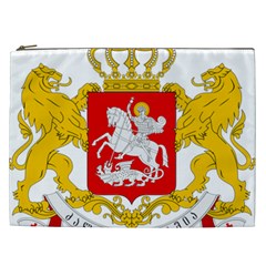 Greater Coat Of Arms Of Georgia Cosmetic Bag (xxl)  by abbeyz71