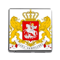 Greater Coat Of Arms Of Georgia  Memory Card Reader (square) by abbeyz71
