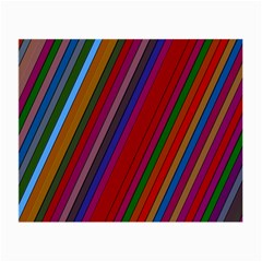 Color Stripes Pattern Small Glasses Cloth (2-side) by Simbadda