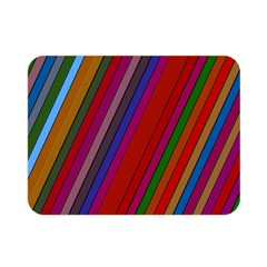Color Stripes Pattern Double Sided Flano Blanket (mini)  by Simbadda