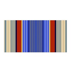 Colorful Stripes Background Satin Wrap