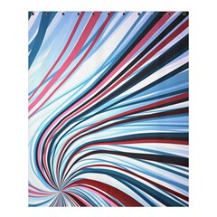 Wavy Stripes Background Shower Curtain 60  X 72  (medium)  by Simbadda