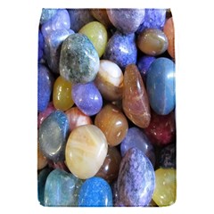 Rock Tumbler Used To Polish A Collection Of Small Colorful Pebbles Flap Covers (s)  by Simbadda