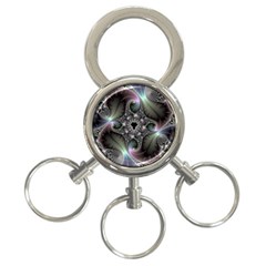 Precious Spiral Wallpaper 3-ring Key Chains by Simbadda