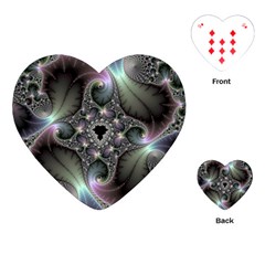 Precious Spiral Wallpaper Playing Cards (heart)  by Simbadda