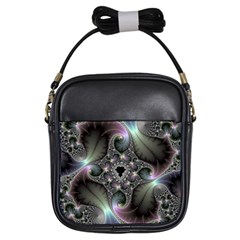 Precious Spiral Wallpaper Girls Sling Bags by Simbadda