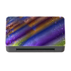 Fractal Color Stripes Memory Card Reader With Cf by Simbadda