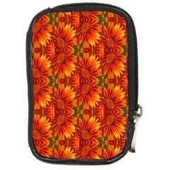 Background Flower Fractal Compact Camera Cases by Simbadda