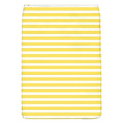 Horizontal Stripes Yellow Flap Covers (l) 