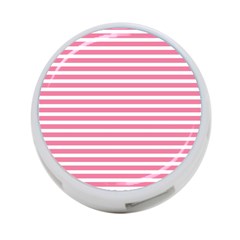 Horizontal Stripes Light Pink 4-port Usb Hub (one Side) by Mariart