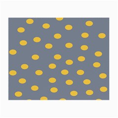 Limpet Polka Dot Yellow Grey Small Glasses Cloth (2-side)