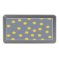 Limpet Polka Dot Yellow Grey Memory Card Reader (mini)