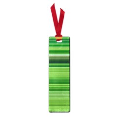 Horizontal Stripes Line Green Small Book Marks