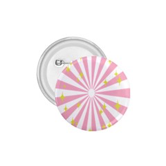 Hurak Pink Star Yellow Hole Sunlight Light 1 75  Buttons by Mariart