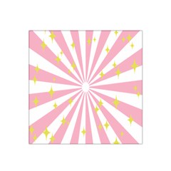 Hurak Pink Star Yellow Hole Sunlight Light Satin Bandana Scarf by Mariart