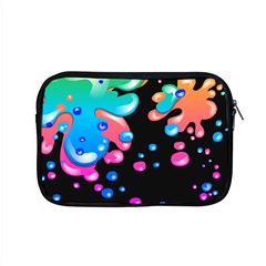 Neon Paint Splatter Background Club Apple Macbook Pro 15  Zipper Case