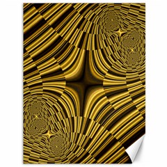 Fractal Golden River Canvas 36  X 48   by Simbadda