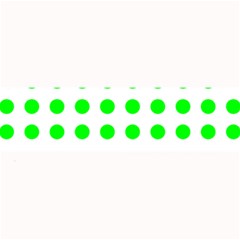 Polka Dot Green Large Bar Mats by Mariart