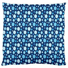 Polka Dot Blue Standard Flano Cushion Case (two Sides) by Mariart