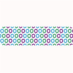 Polka Dot Like Circle Purple Blue Green Large Bar Mats by Mariart