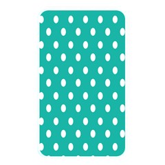 Polka Dots White Blue Memory Card Reader by Mariart