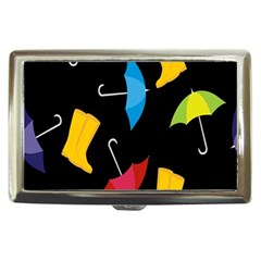 Rain Shoe Boots Blue Yellow Pink Orange Black Umbrella Cigarette Money Cases