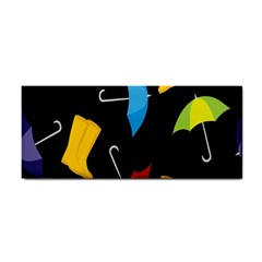 Rain Shoe Boots Blue Yellow Pink Orange Black Umbrella Cosmetic Storage Cases