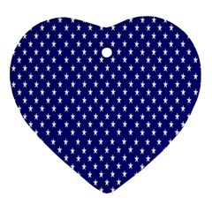 Rainbow Polka Dot Borders Colorful Resolution Wallpaper Blue Star Ornament (heart)