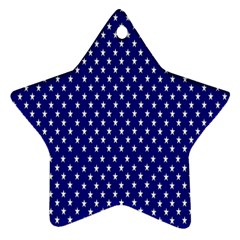 Rainbow Polka Dot Borders Colorful Resolution Wallpaper Blue Star Star Ornament (two Sides) by Mariart