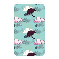 Rain Clouds Umbrella Blue Sky Pink Memory Card Reader by Mariart