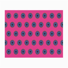 Polka Dot Circle Pink Purple Green Small Glasses Cloth (2-side)