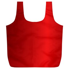 Red Gradient Fractal Backgroun Full Print Recycle Bags (L) 