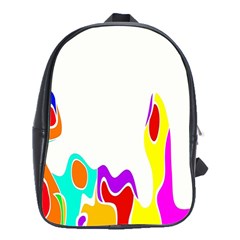Simple Abstract With Copyspace School Bags(large)  by Simbadda