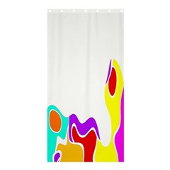 Simple Abstract With Copyspace Shower Curtain 36  X 72  (stall)  by Simbadda