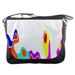 Simple Abstract With Copyspace Messenger Bags by Simbadda