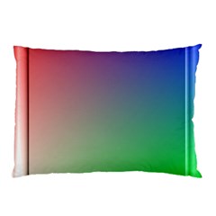 3d Rgb Glass Frame Pillow Case (two Sides) by Simbadda