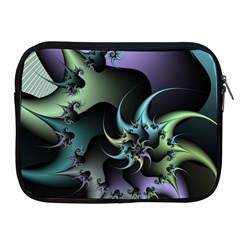 Fractal Image With Sharp Wheels Apple Ipad 2/3/4 Zipper Cases by Simbadda