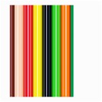 Stripes Colorful Striped Background Wallpaper Pattern Small Garden Flag (Two Sides) Front