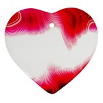 Abstract Pink Page Border Ornament (Heart) Front