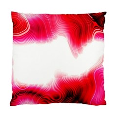 Abstract Pink Page Border Standard Cushion Case (two Sides) by Simbadda