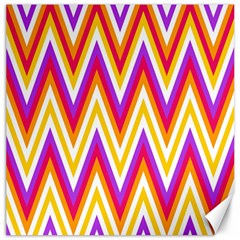 Colorful Chevrons Zigzag Pattern Seamless Canvas 16  x 16  