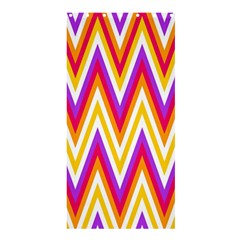 Colorful Chevrons Zigzag Pattern Seamless Shower Curtain 36  x 72  (Stall) 