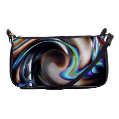Twirl Liquid Crystal Shoulder Clutch Bags