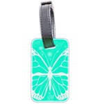 Butterfly Cut Out Flowers Luggage Tags (Two Sides) Front