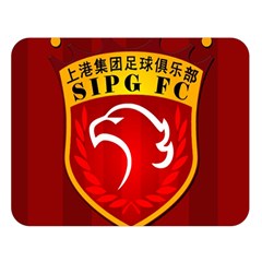 Shanghai Sipg F C  Double Sided Flano Blanket (large)  by Valentinaart