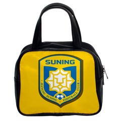 Jiangsu Suning F C  Classic Handbags (2 Sides) by Valentinaart