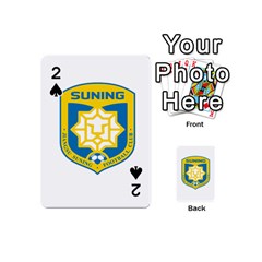 Jiangsu Suning F C  Playing Cards 54 (mini)  by Valentinaart