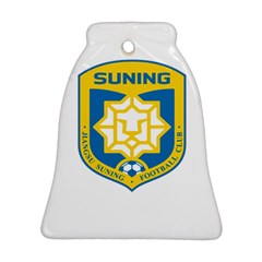 Jiangsu Suning F C  Bell Ornament (two Sides) by Valentinaart