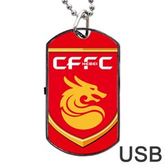 Hebei China Fortune F C  Dog Tag Usb Flash (one Side) by Valentinaart