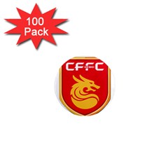 Hebei China Fortune F C  1  Mini Magnets (100 Pack)  by Valentinaart